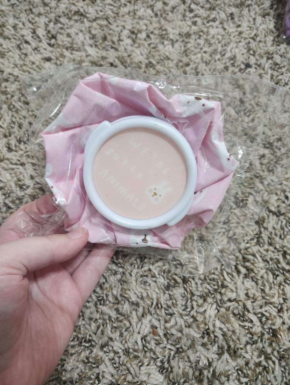 Pink Rabbit Reuable Refillable Ice Pack